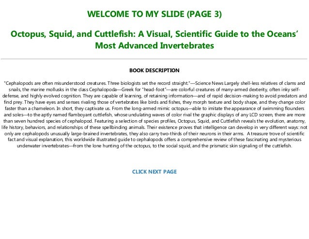 E Book Download Octopus Squid And Cuttlefish A Visual Scientific e-book-download-octopus-squid-and-cuttlefish-a-visual-scientific