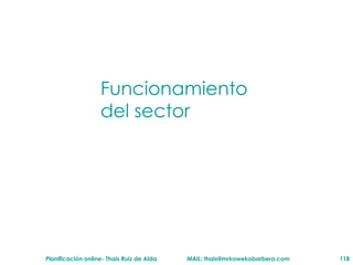 Funcionamiento del sector 