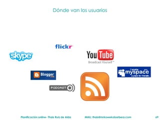 D ónde van los usuarios RSS 