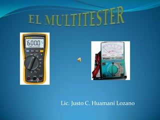 Lic. Justo C. Huamaní Lozano
 