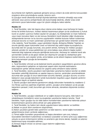 çOcuk hakları merve