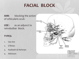 Ocular anaesthesia | PPTX