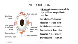 Infraduction Ocular Anatomy second part 2 fromthefirstpart.pptx