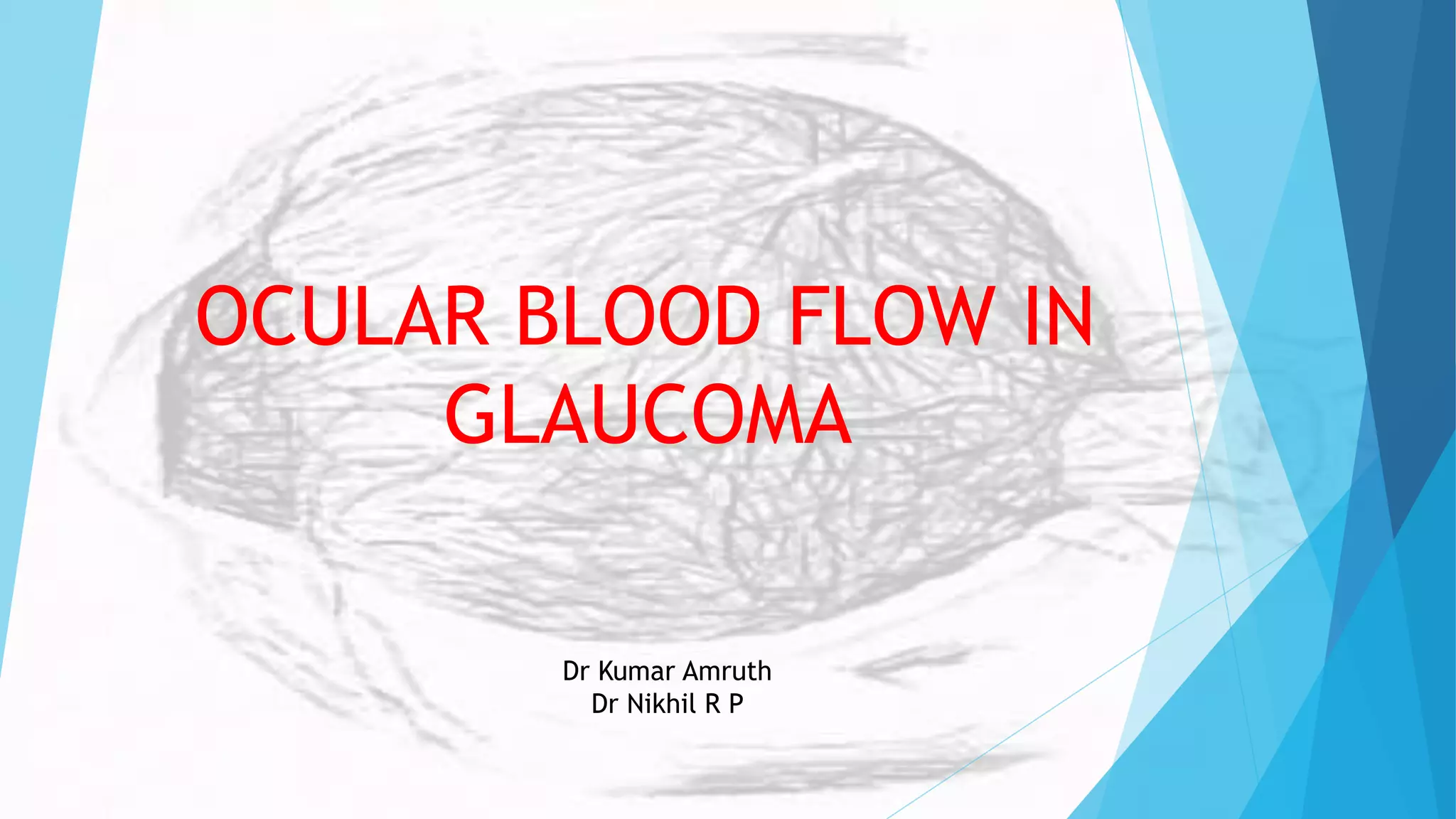 Ocular blood flow in PPT