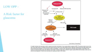 LOW OPP –
A Risk factor for
glaucoma
 