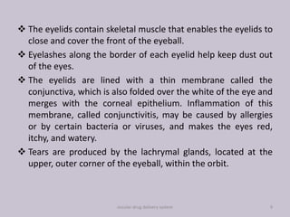 Discusting Eye Ocular dds | PPTX