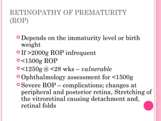 Ocular disease in peadiatric | PPT