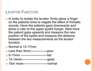 Ocular methods | PPTX