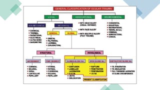 Hughes Classification Ocular Trauma/ trauma to eye. .pptx
