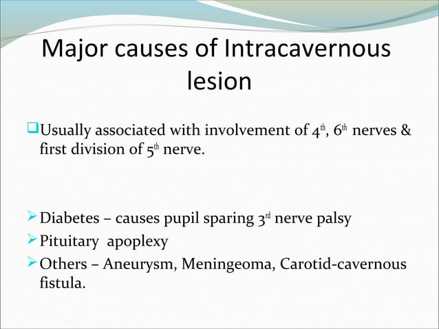 Oculomotor nerve palsy | PPT | Eye and Vision Conditions | Diseases and ...