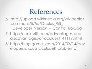 Oculus rift | PPTX