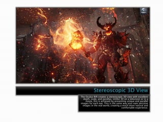 Oculus rift the next generation of vr | PPTX | 3-D Graphics | Computer ...