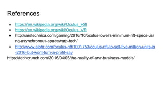 Oculus Company Presentation | PDF