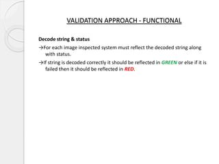 OCV & OCR - A Validation Perspective | PPTX