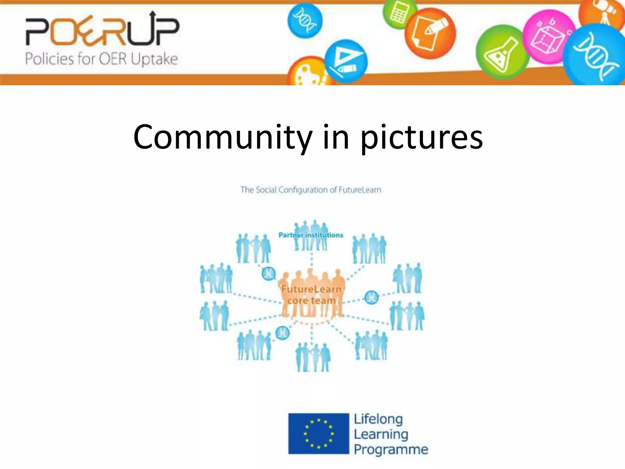 Community in pictures
 