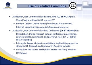 OCWC Global 2013: OER @ Universitas Terbuka | PPT