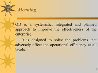 Organisation development | PPT