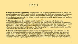 Cooptation Examples Organisation Development and Change Management | PDF