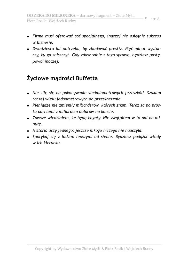 Forex od zera do milionera