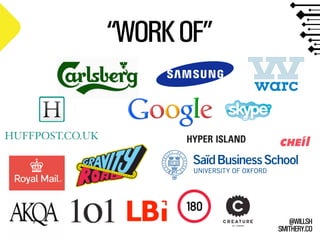 SMITHERY.CO
@WILLSH
“WORKOF”
 