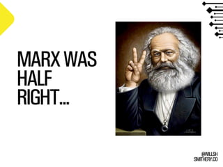 SMITHERY.CO
@WILLSH
MARXWAS
HALF
RIGHT...
 