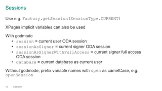 OpenNTF Domino API (ODA): Super-Charging Domino Development | PDF