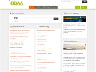 ODAA - præsentation for Vercita 131113