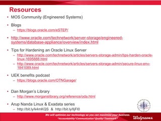 Oda as an enterprise solution at walgreens oow 2012 v7 | PDF