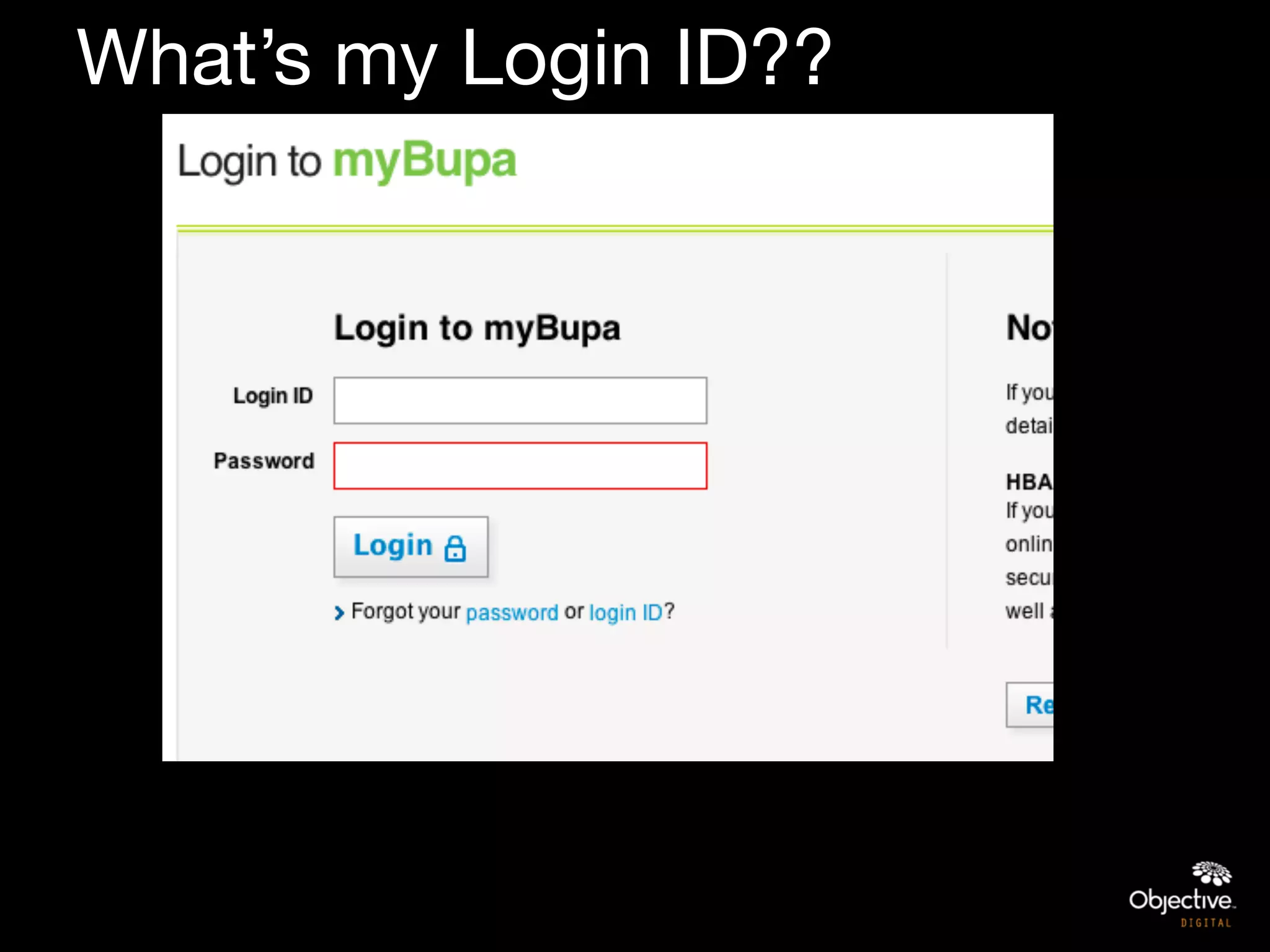What’s my Login ID??
 