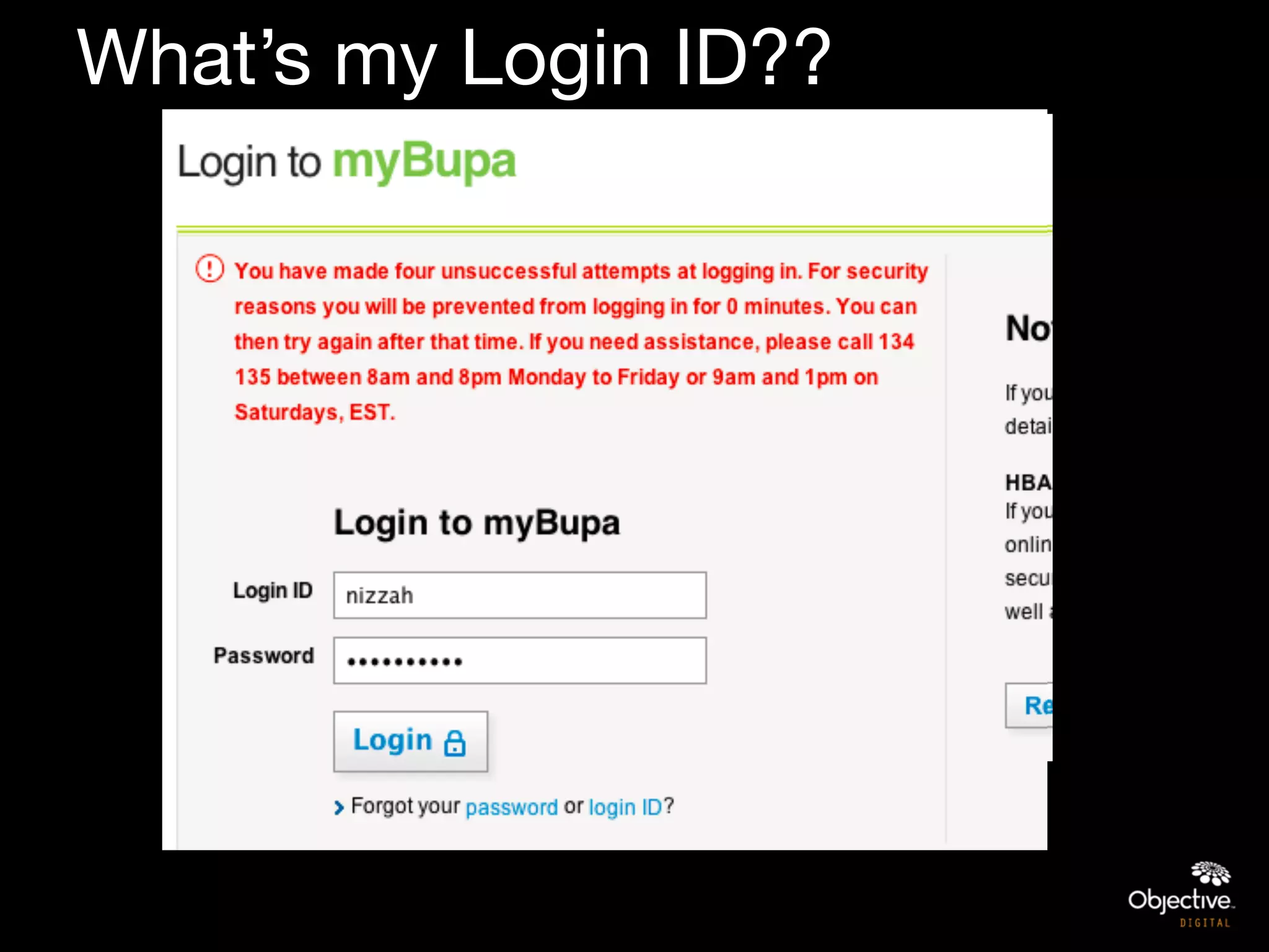 What’s my Login ID??
 
