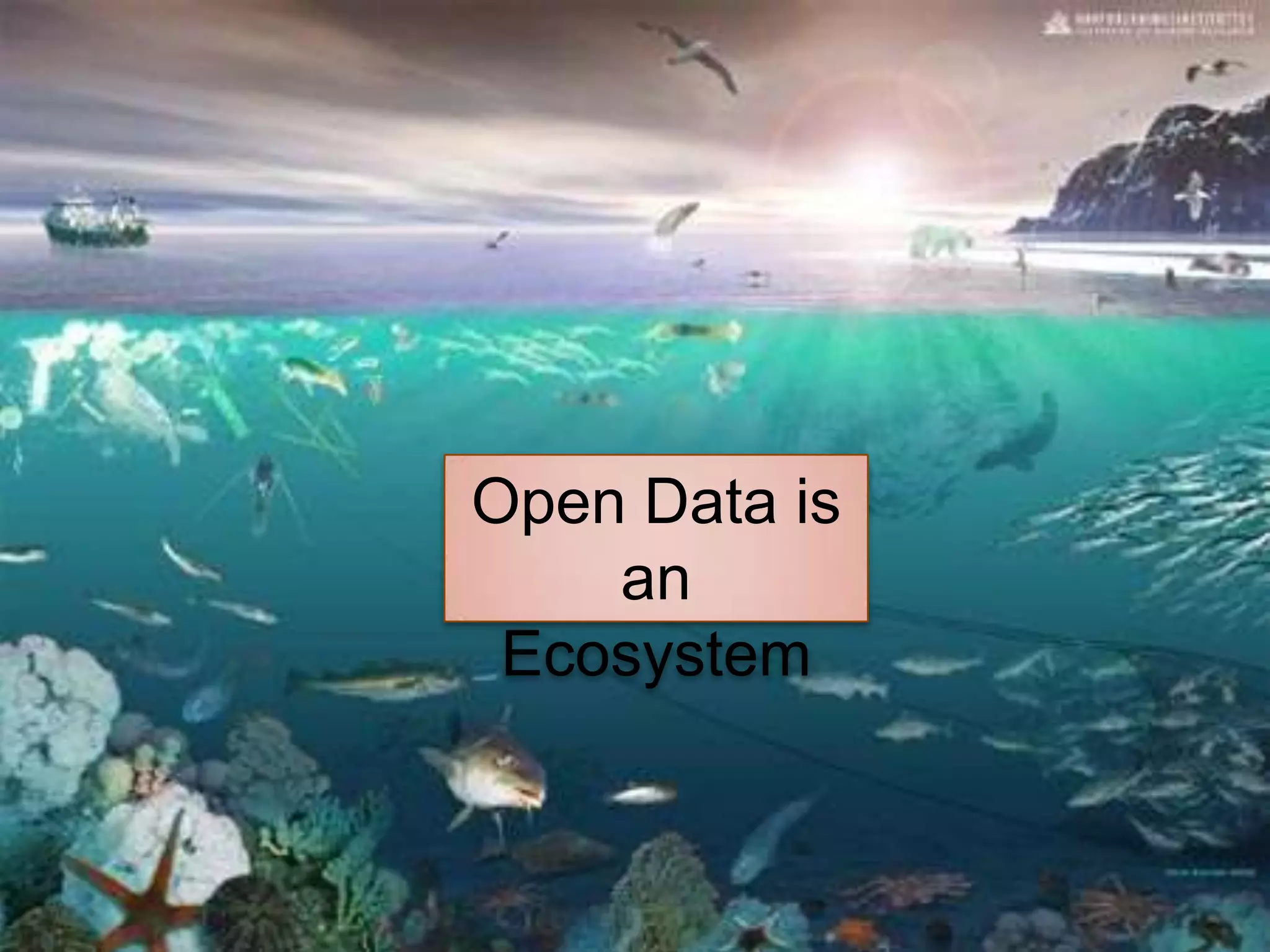 Creating the Open Data
Community

Open Data is
an
Ecosystem

7

 
