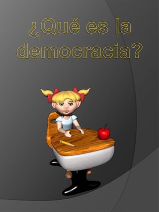 ¿Qué es la democracia? 