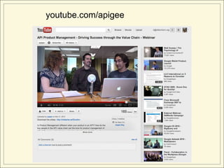 youtube.com/apigee
 