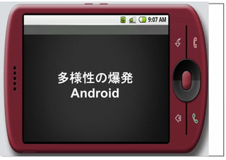 多様性の爆発
Android
 