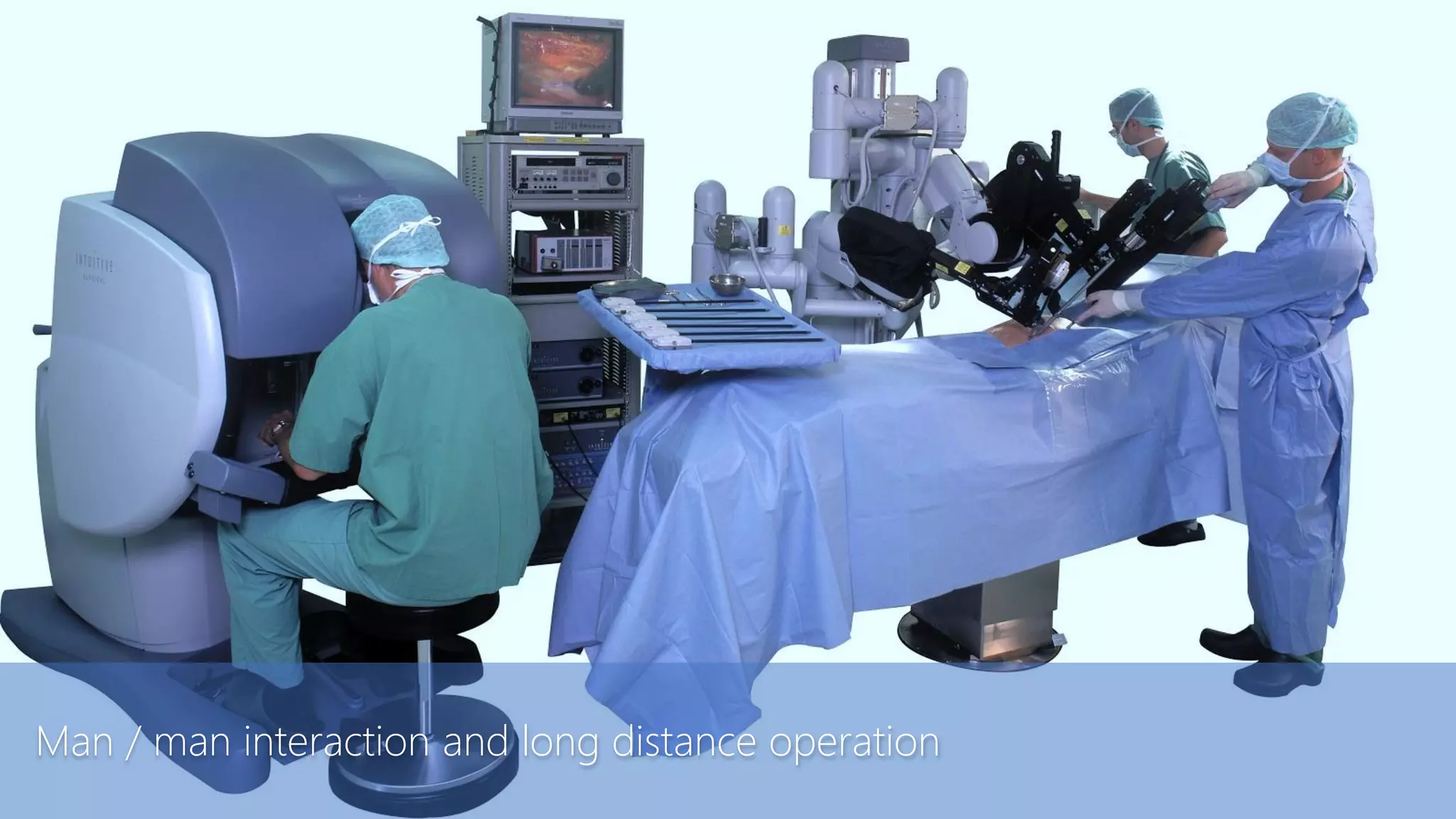 Man / man interaction and long distance operation
 