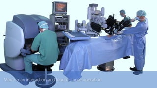 Man / man interaction and long distance operation
 
