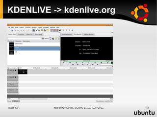 KDENLIVE -> kdenlive.org 