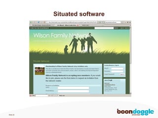 Situated software 