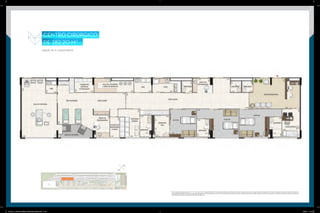 CENTRO CIRÚRGICO
DE 282,20 M2
JUNÇÃO DE 9 CONSULTÓRIOS
Plantailustrativadajunçãodassalas15,17,19,21,23,25,27,29e31,totalizando282,20m².Osmobiliários,utensílios,acabamentos,iluminaçãoeequipamentos,louçasemetaisutilizadosnestaplantasãomeramentesugestõesdedecoração.Ajunçãodassalaséde
responsabilidadedoadquirente.SerãoentreguespelaobraapenasositensespecificadosedescritosnoMemorialDescritivodevendasanexoaocontratodeaquisiçãodaunidadeentreguesacadaclientecomprador.Oscaixilhos,esquadriaseguarda-corpospoderão
sofrerajustesdecorrentesdodetalhamentodoprojetodefabricação.
27783_011_Odebrecht_Vitrium_BookCorretor_26x34cm.indd 51-52 10/26/12 1:18 AM
 