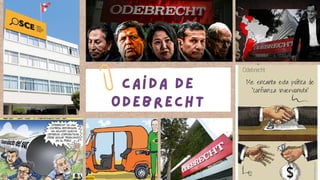 CAÍDA DE
ODEBRECHT
 