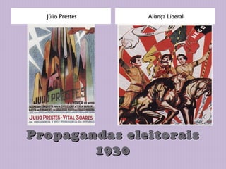 Júlio Prestes   Aliança Liberal




Propagandas eleitorais
        1930
 