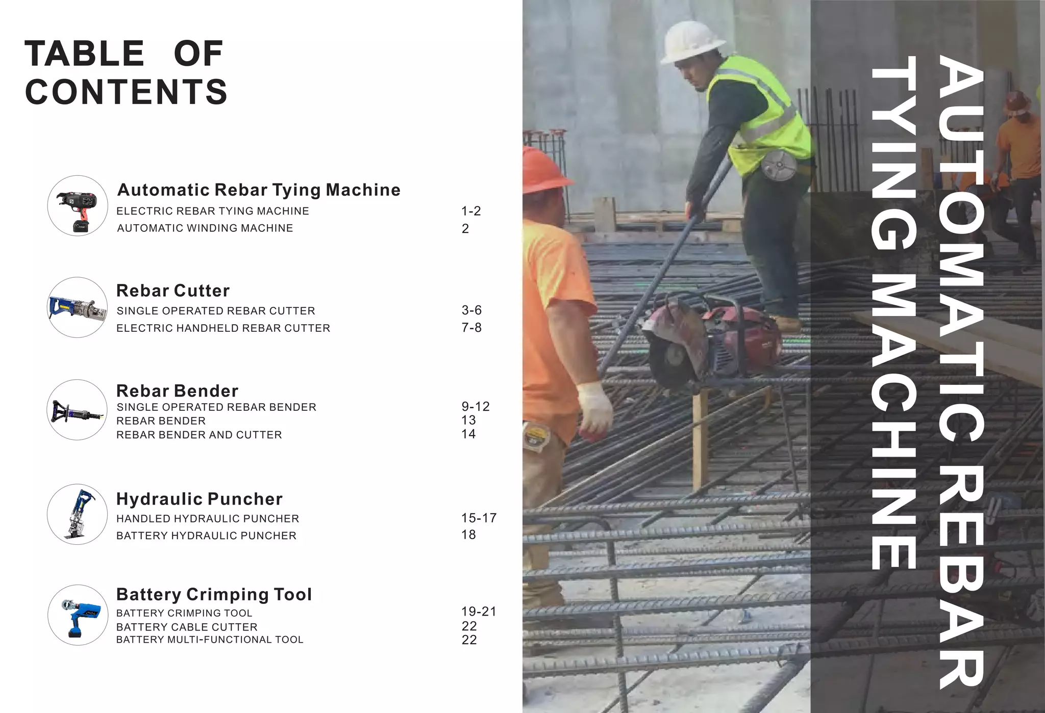 Ode construction tools catalogue2019 PDF