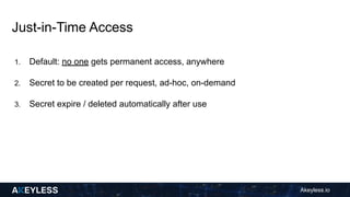 Streamline CI/CD with Just-in-Time Access