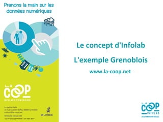 Le concept d'Infolab
L'exemple Grenoblois
www.la-coop.net
CC BY-scop La Péniche – 31 mars 2017
 