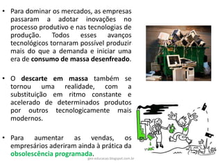 O desenvolvimento tecnológico e o processo de globalização | PPTX