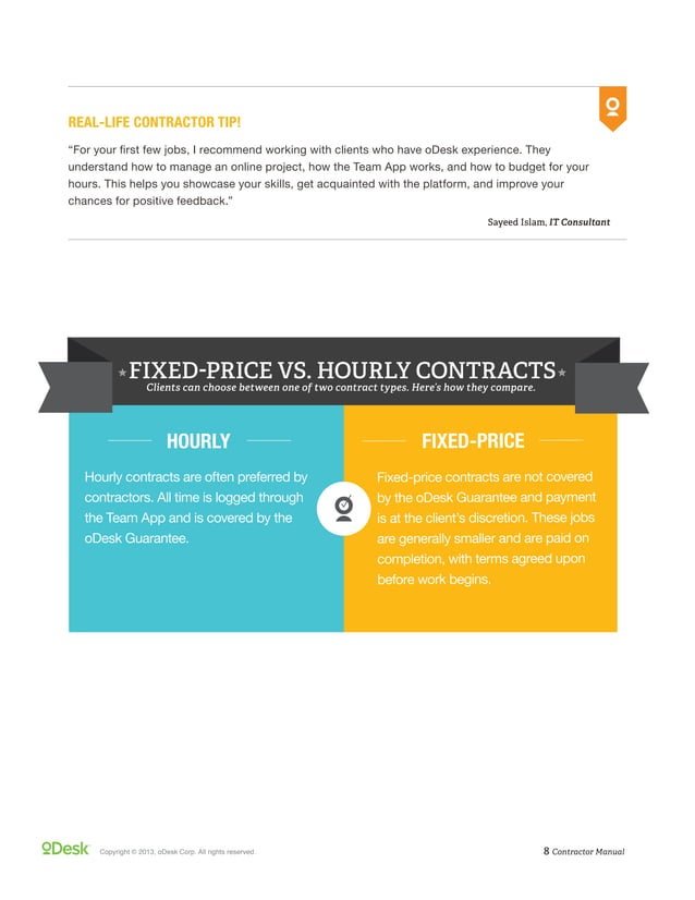 oDesk Freelancer Manual