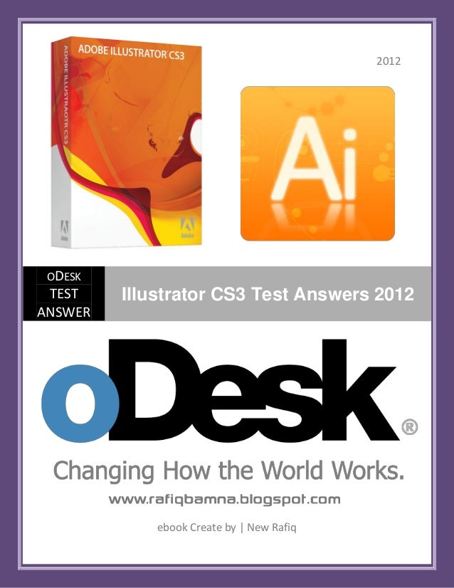 O Desk Illustrator Cs3 Test Answers 12 O Desk Illustrator Cs3 Test Answers 12
