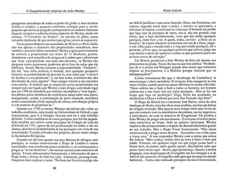 O despertamento religioso de joão wesley