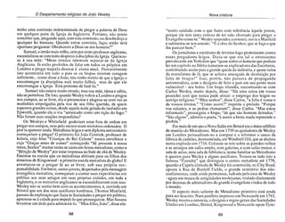 O despertamento religioso de joão wesley