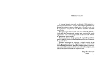 O despertamento religioso de joão wesley